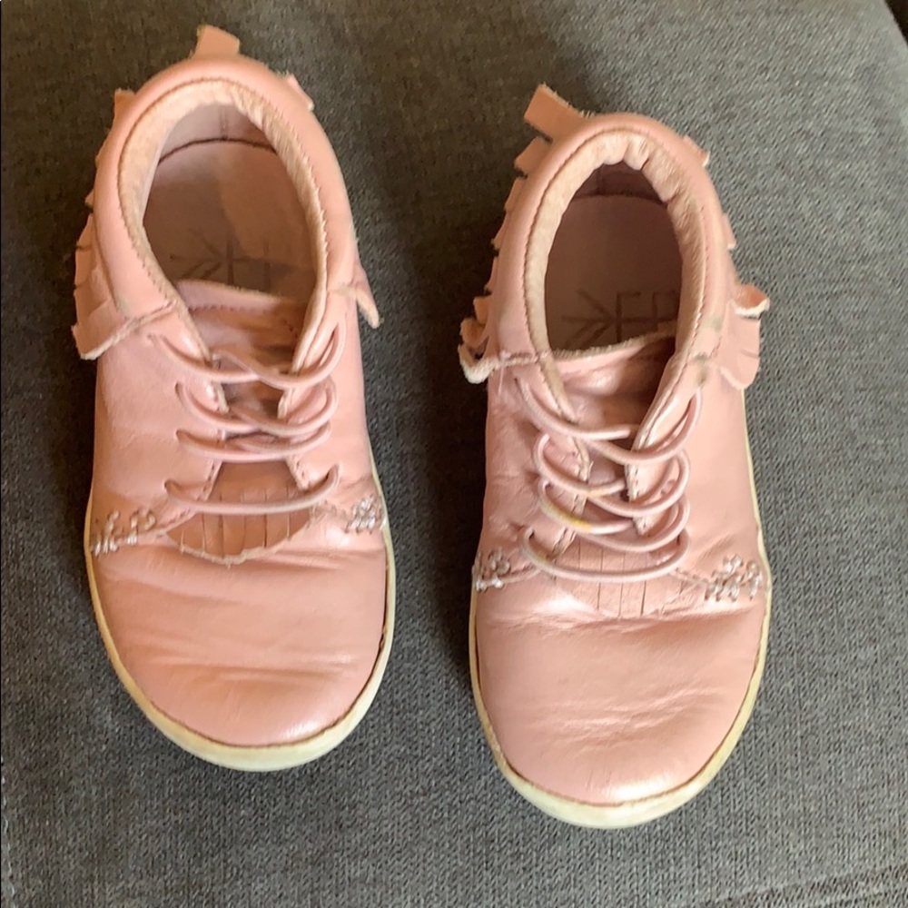 Freshly picked hard sole moccasins